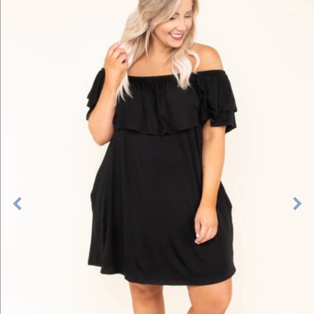 Strapless Black Dress